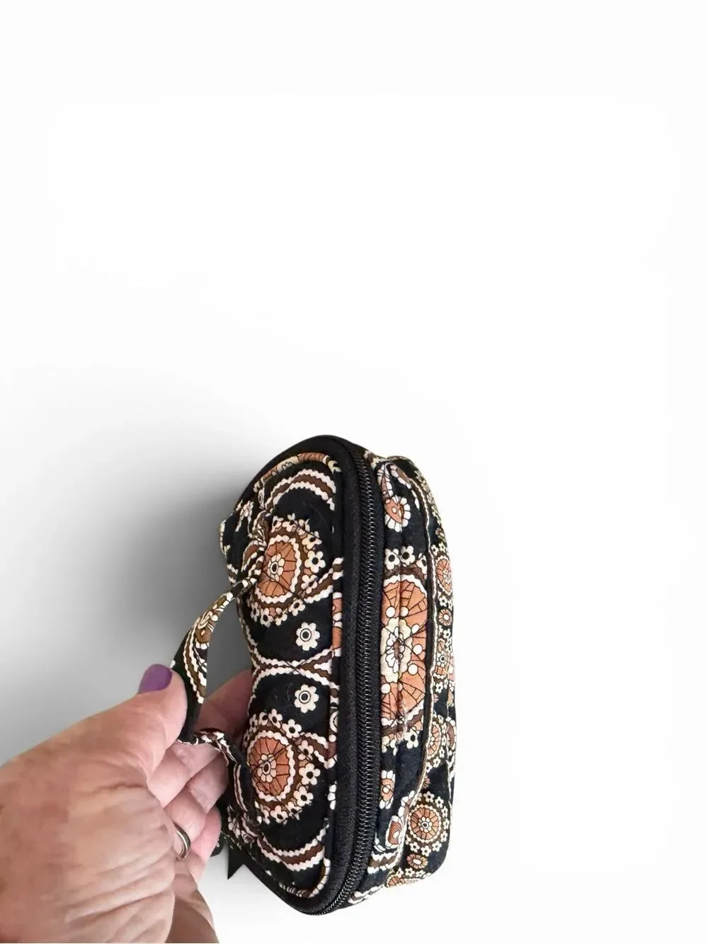 Vera Bradley “Cafe’ Latte” Jewelry Bag